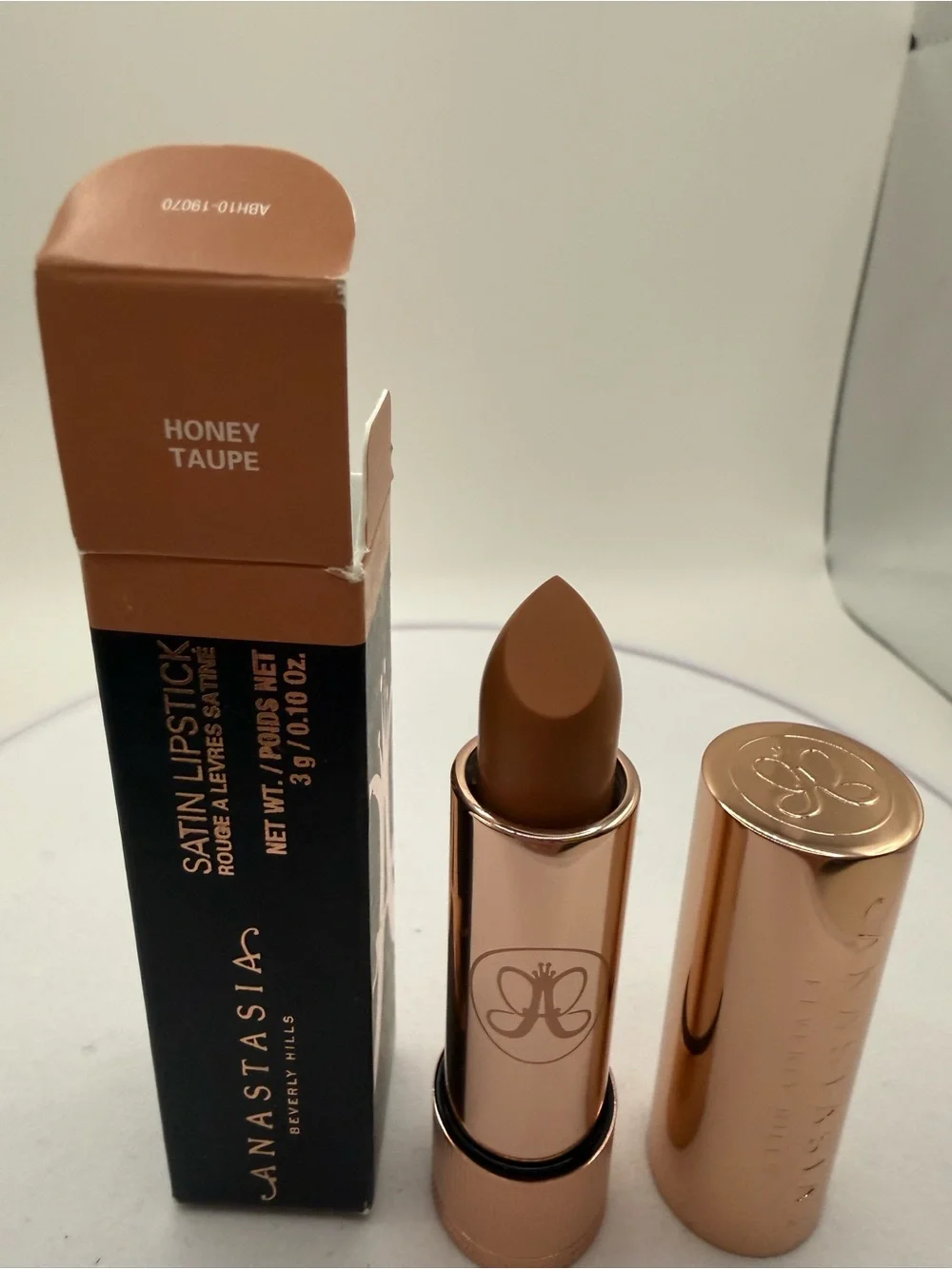 Anastasia Beverly Hills Satin Lipstick — Honey Taupe Brown - Picture 1 of 3